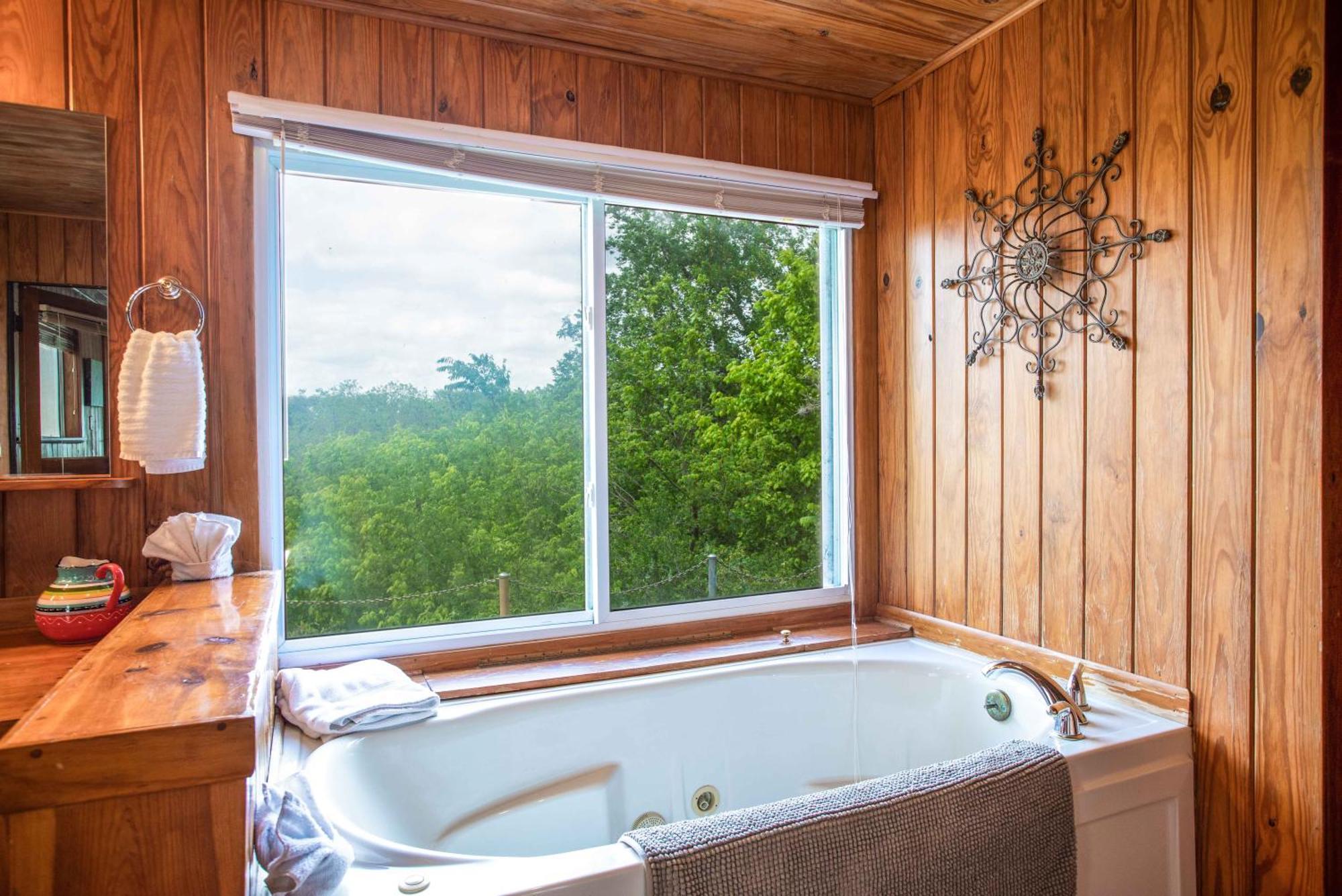 River Ridge Bandera Cabin Exterior foto